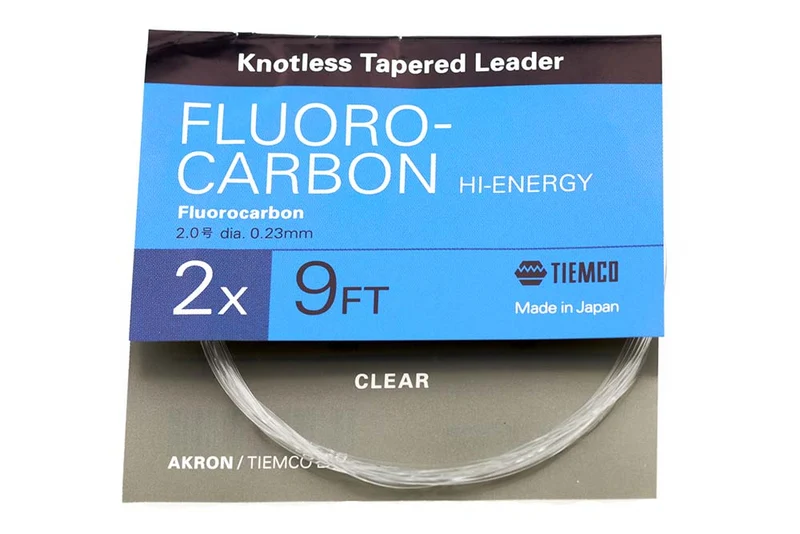 Tiemco Akron Fluorocarbon - 9 Fuß Blei