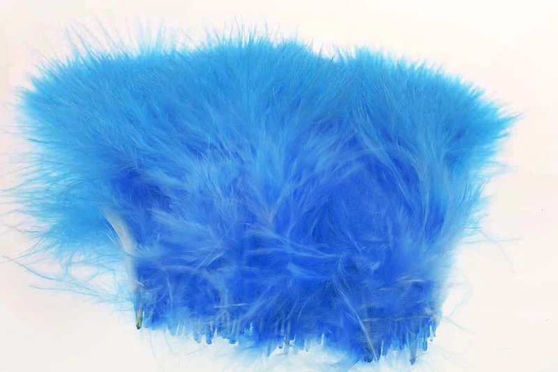 Wolly Bugger Marabou - Pfauenblau