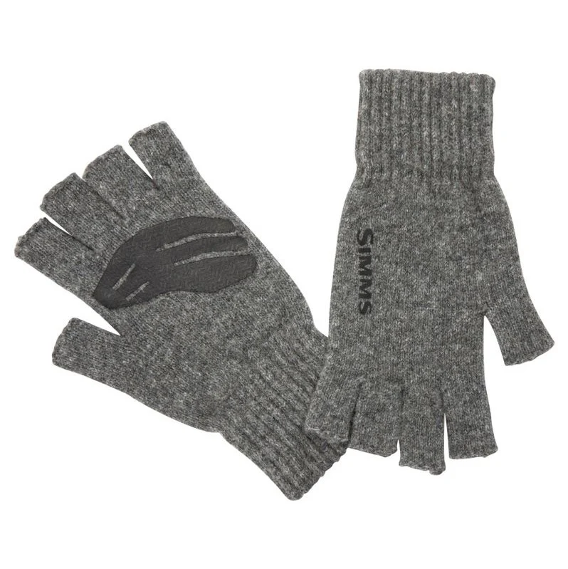 Simms Woll-Halbfingerhandschuh