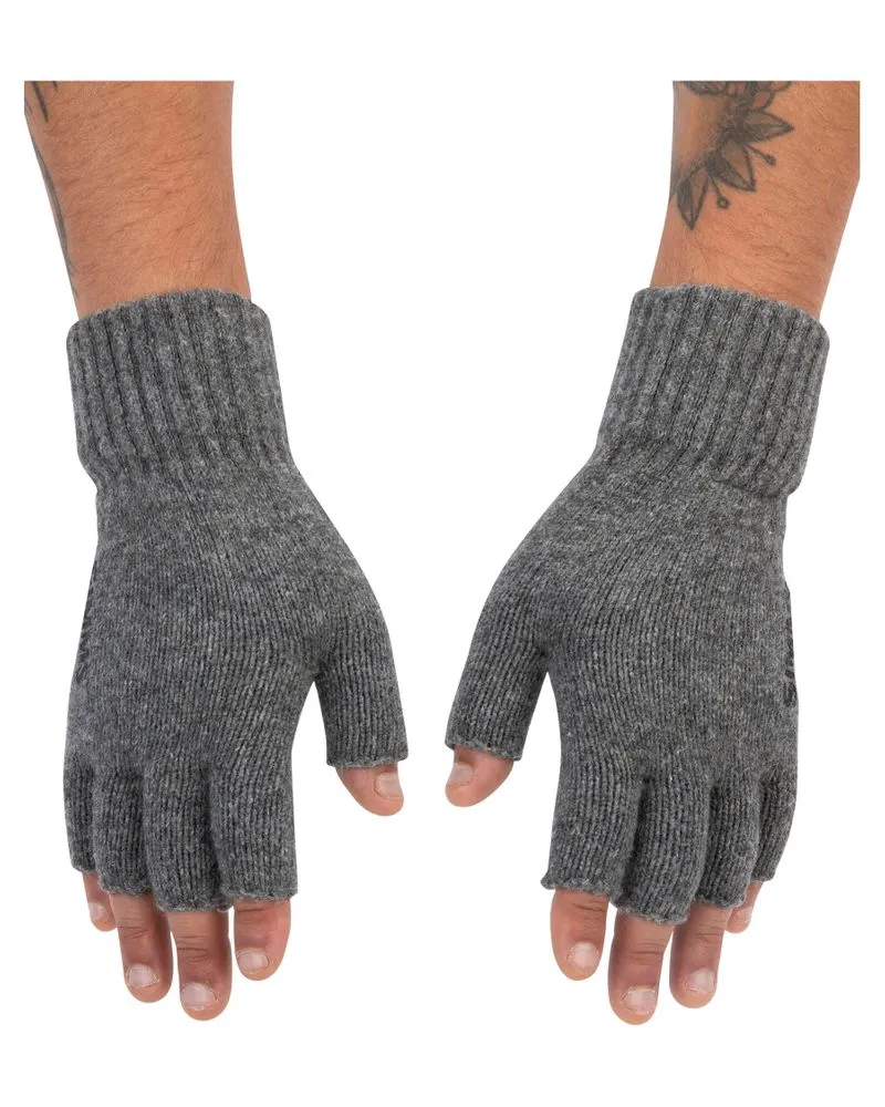 Simms Woll-Halbfingerhandschuh