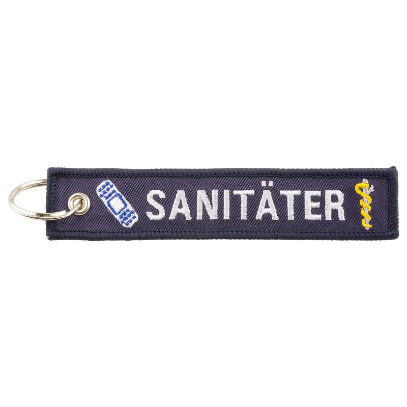 Schlüsselanhänger Textil Sanitäter