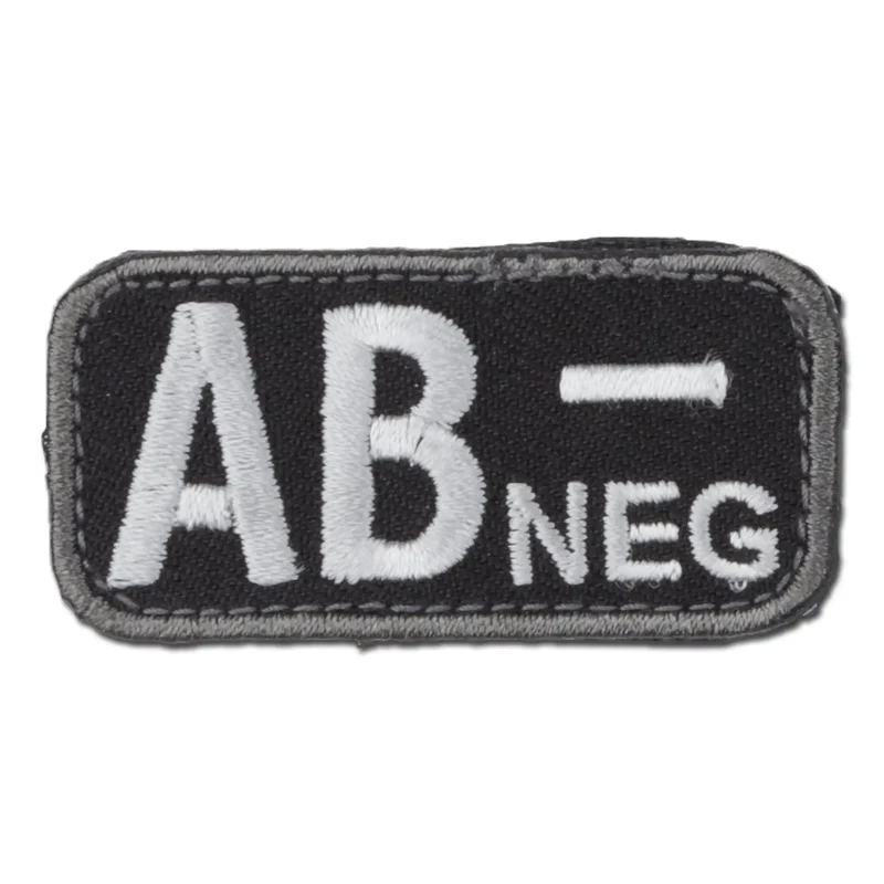 Patch Blutgruppe AB Neg