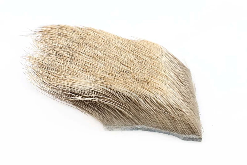 Elchkörperhaar - gebleicht