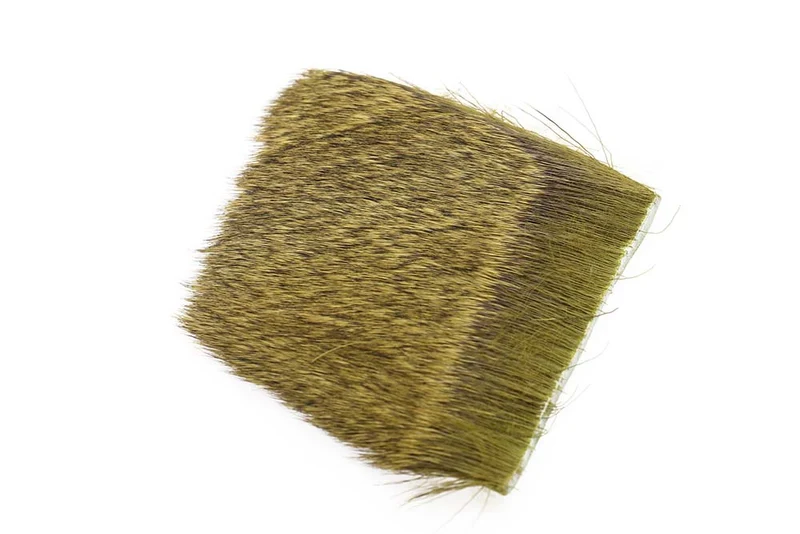 Rehhaar, kurz/fein – Oliv