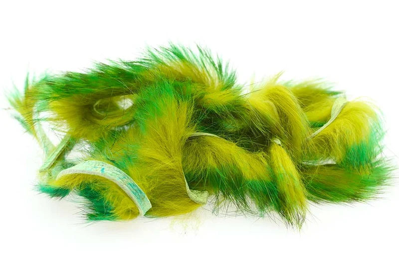 Tigerstreifen-Kaninchen – Grün/Braun über Oliv