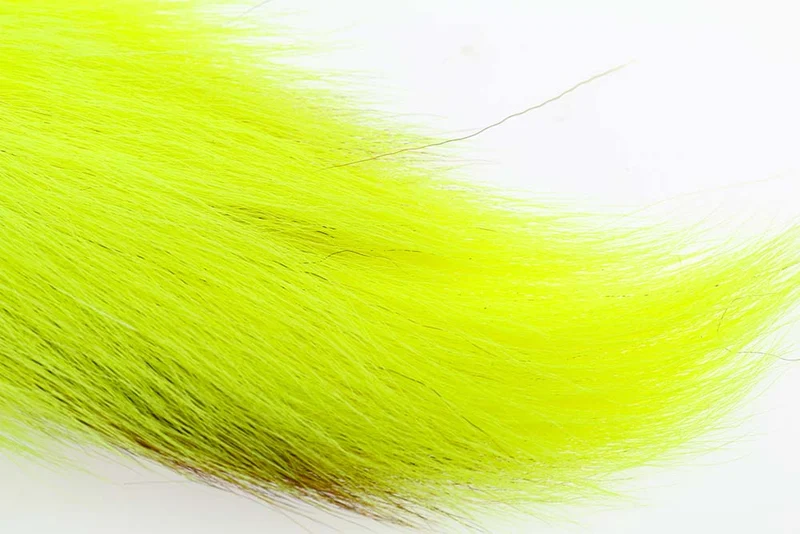 Bucktail-Stücke - Fl. Yellow