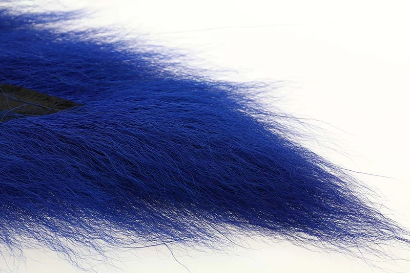 Bucktail-Stücke - Blau