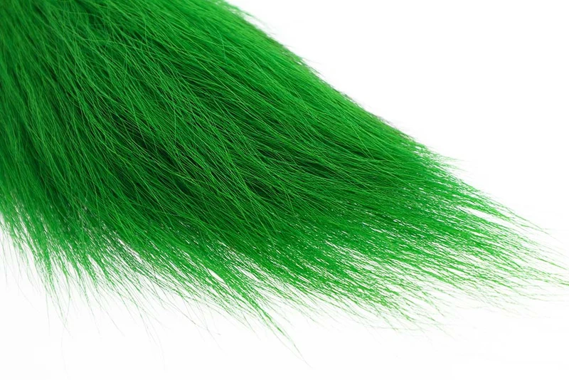 Bucktail-Stücke - Grün