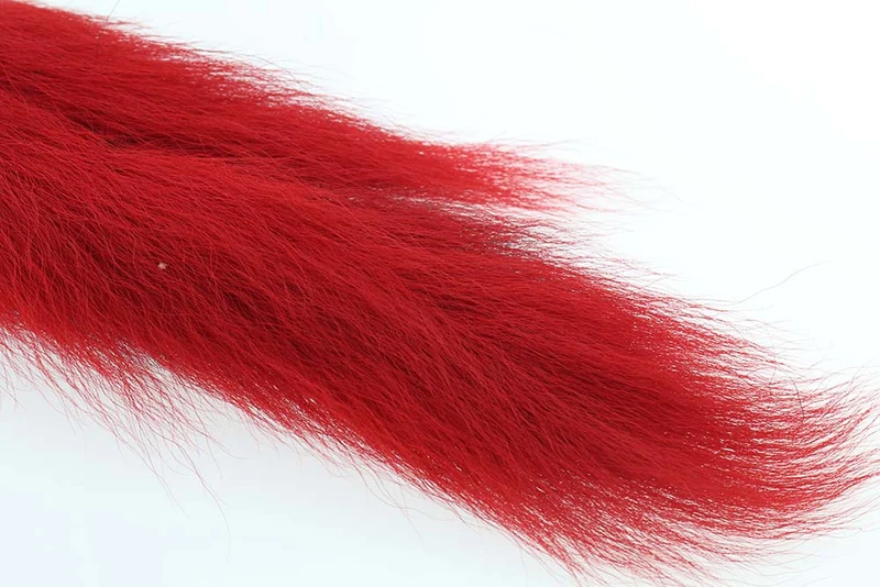 Bucktail-Stücke - Rot