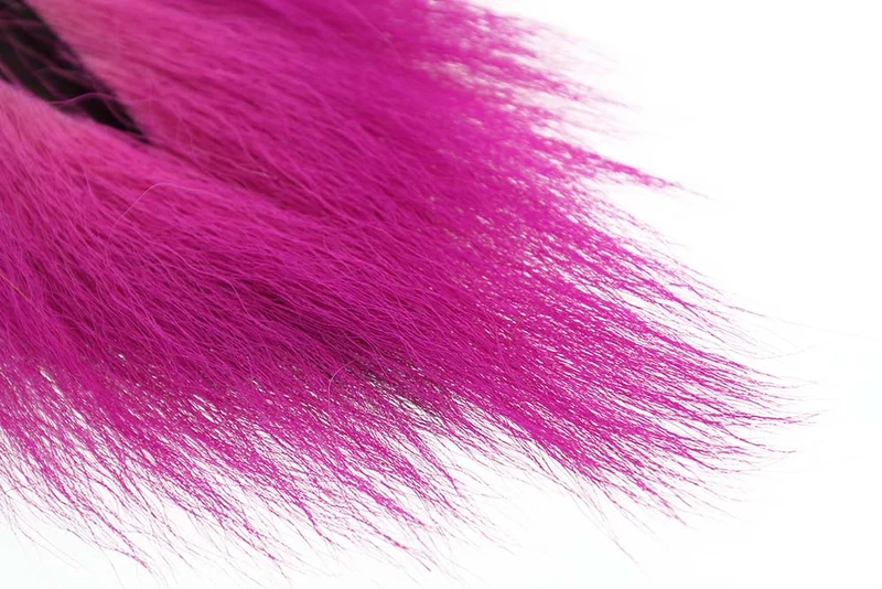 Bucktail-Stücke - Fl. Cerise