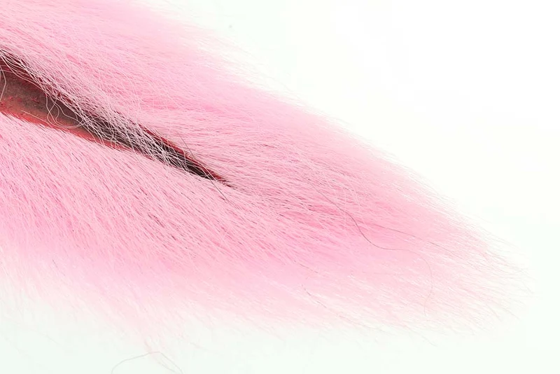 Bucktail-Stücke - Rosa
