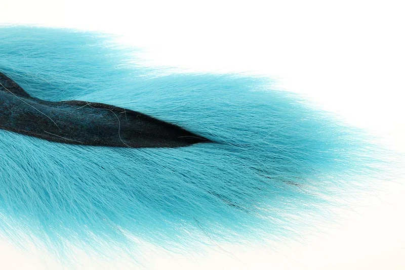 Bucktail-Stücke - Fl. Blau