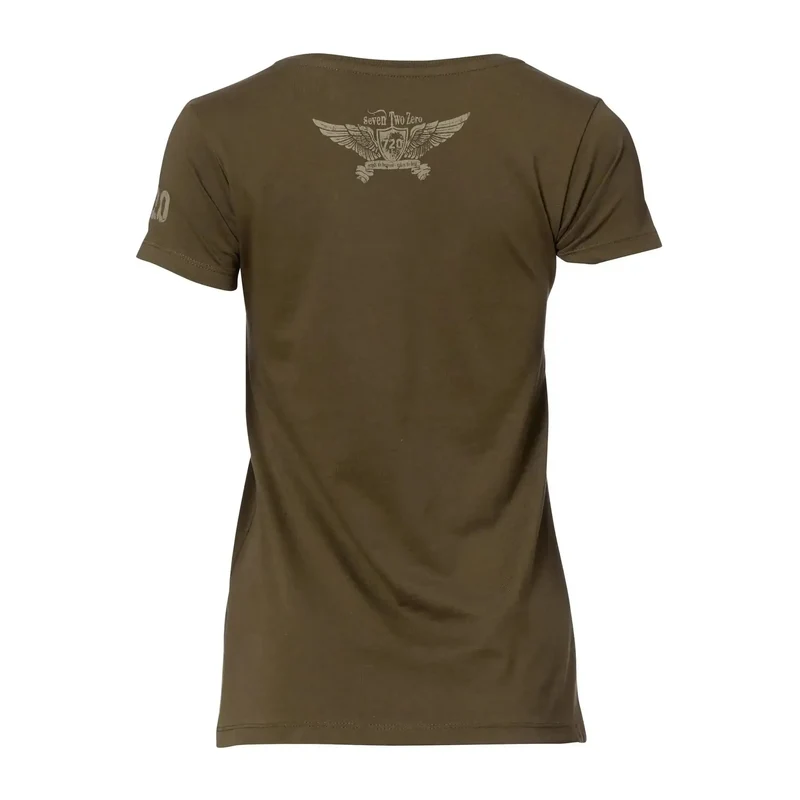 T-Shirt Don't tread on me army Frauen