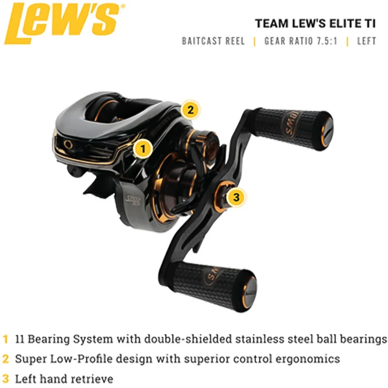 Team Lew's Elite Ti Baitcast