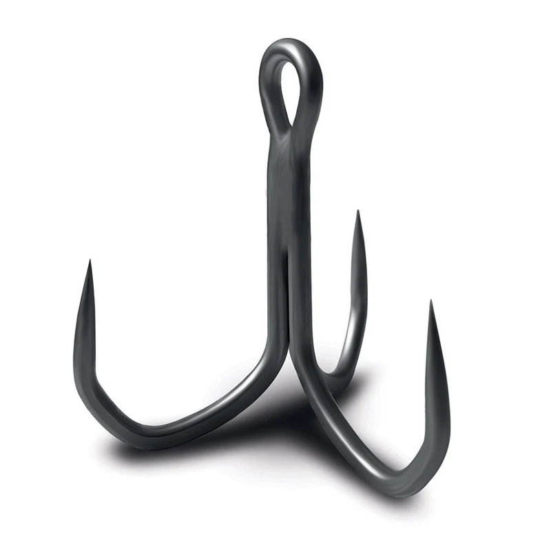 Kaptain 3x Strong Barbless Drillinge (7557BCT)