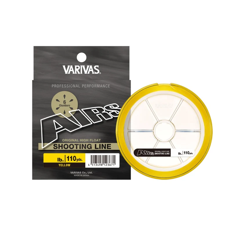 Varivas Airs Mono Shooting Line - Gelb