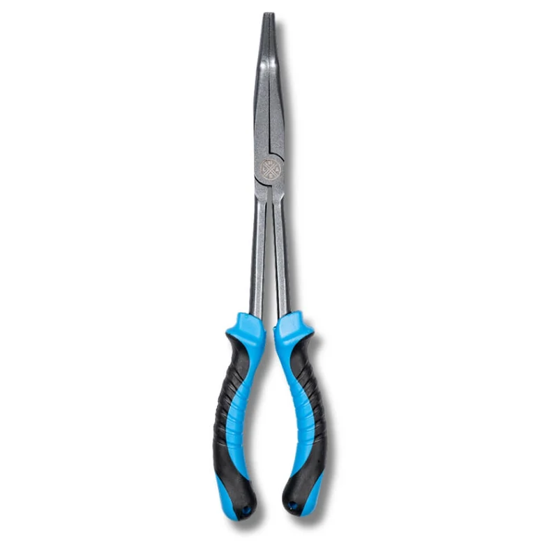 Lösezange gebogen / Bent Nose Pliers / 28 cm