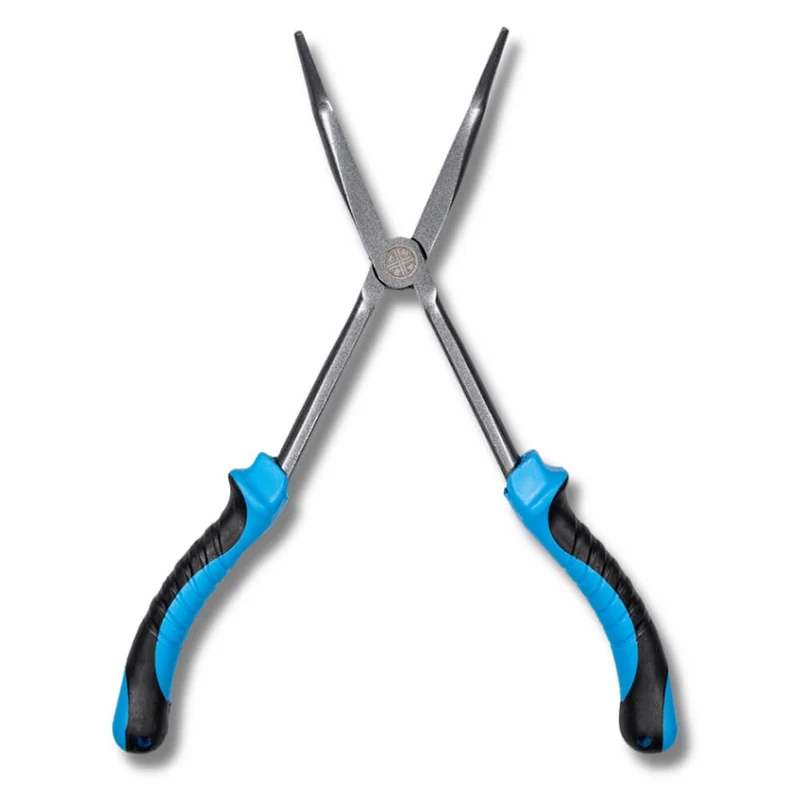 Lösezange gebogen / Bent Nose Pliers / 28 cm