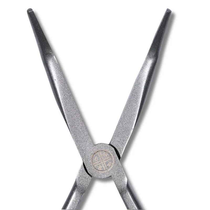 Lösezange gebogen / Bent Nose Pliers / 28 cm
