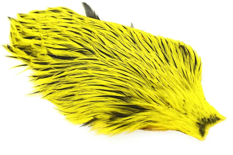 Whiting Süßwasser-Streamer Cape - Silber-Dachsgelb