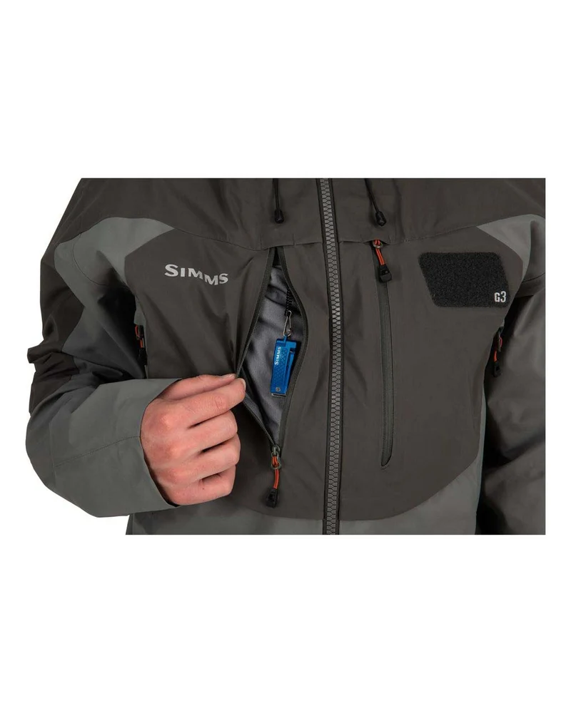 Simms G3 Guide Jacke – Gunmetal
