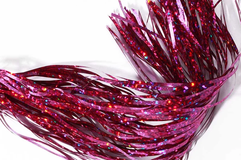 Holo-Salzwasserblitz: Breiter Hechtblitz – Fuchsia