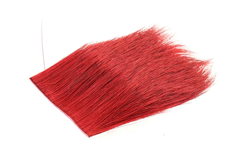 Deluxe-Hirschhaar – Rot