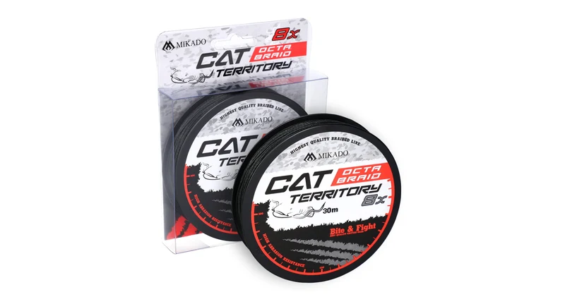 Mikado Cat Territory Octa Braid 1.20mm | 153kg – 8-fach Geflochtene Welsschnur