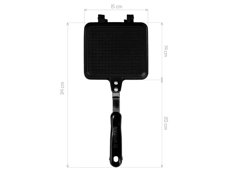 Delphin MiniPAN HS | Kompakte Outdoor-Pfanne mit Heat-Shield