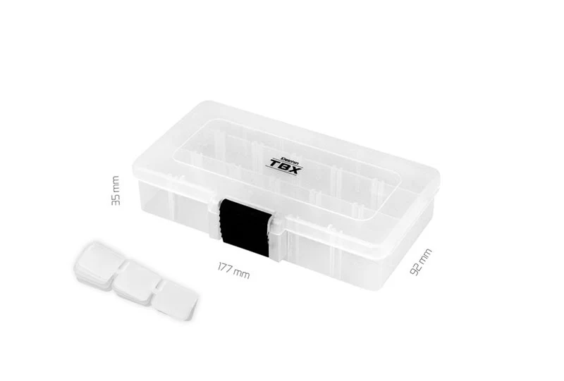 Delphin TBX One 177-3P | Kompakte Tacklebox mit 3 festen Fächern