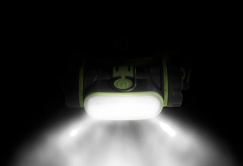 Delphin XENON Stirnlampe | Leistungsstarke LED Kopflampe für Angler