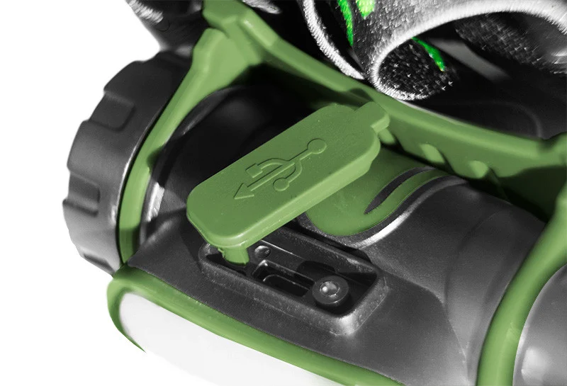 Delphin XENON Stirnlampe | Leistungsstarke LED Kopflampe für Angler