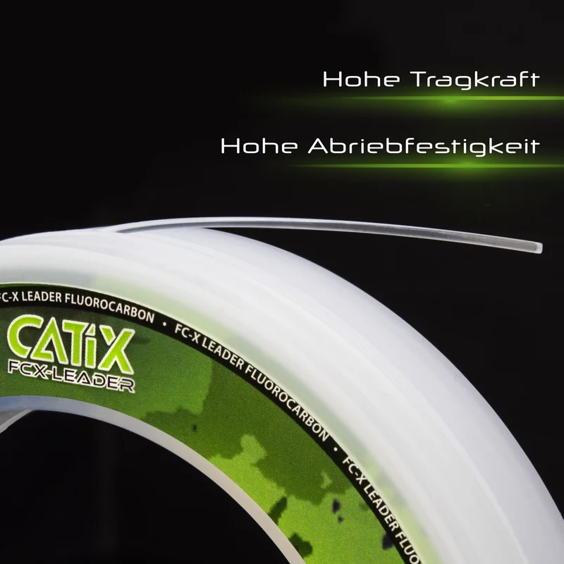 FC-X Leader | Fluorocarbon Coated Vorfach – Unsichtbar & Abriebfest