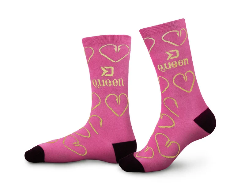 Delphin QUEEN Socken Gr. 38-41 | Stylische Damen-Socken für Anglerinnen