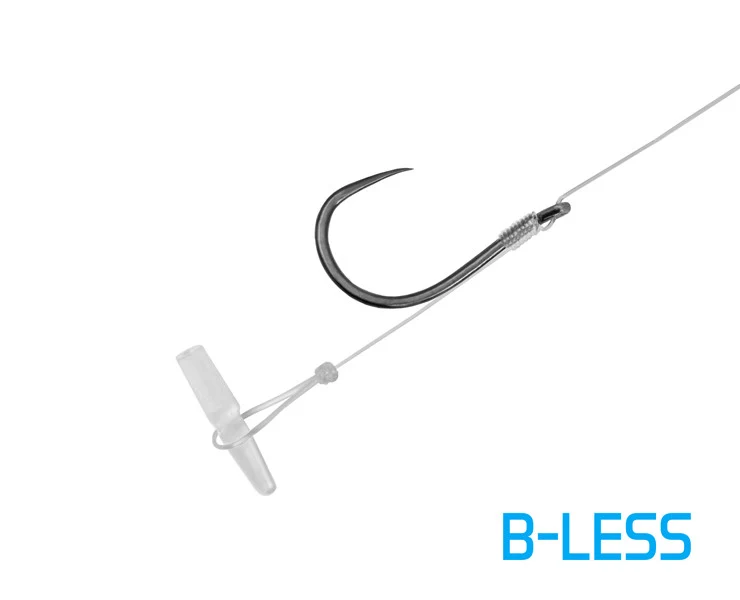 Delphin FLR Quickstop Fertigvorfach | Fluorocarbon mit Schnellverschluss – 6 Stück