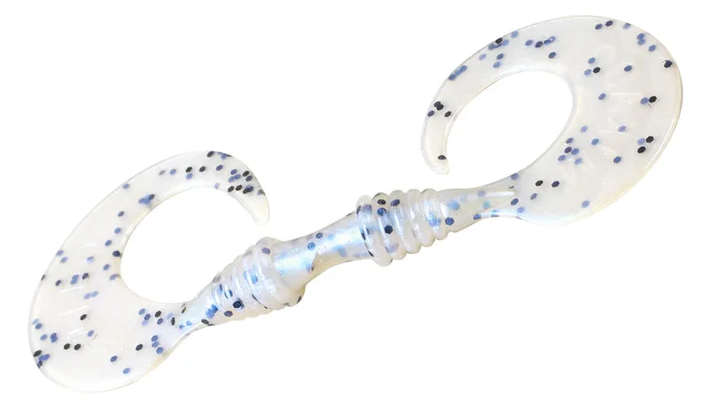 Mikado Double Twister Flying Fishhunter | Doppel-Schwanz Gummiköder | Barsch & Zander