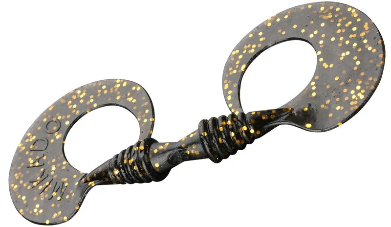 Mikado Double Twister Flying Fishhunter | Doppel-Schwanz Gummiköder | Barsch & Zander