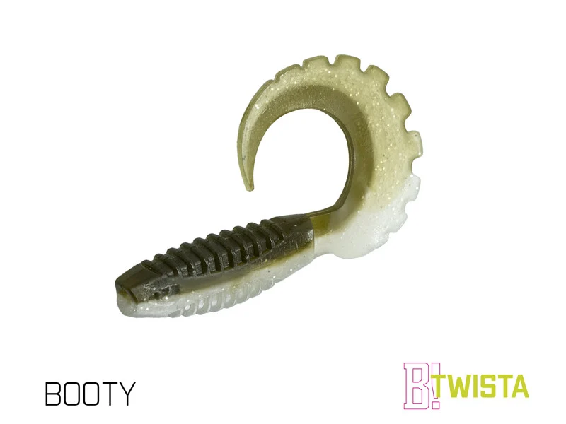 Delphin TWISTA UVs 8cm | UV-aktiver Gummiköder mit Twisterschwanz