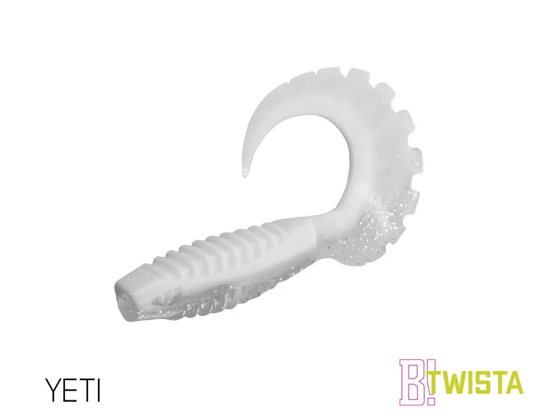 Delphin TWISTA UVs 8cm | UV-aktiver Gummiköder mit Twisterschwanz