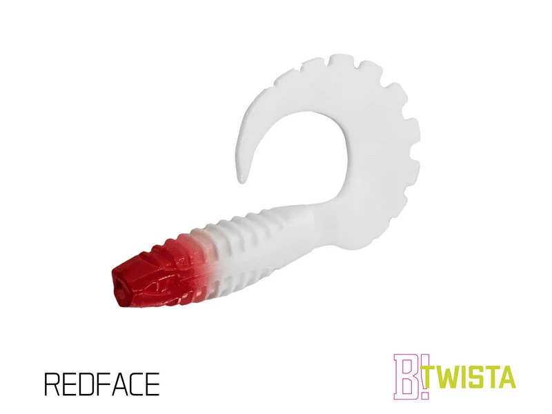 Delphin TWISTA UVs 8cm | UV-aktiver Gummiköder mit Twisterschwanz