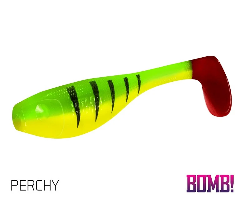 Delphin BOMB! Fatty 12 cm | Bulliger Gummifisch für Zander & Hecht