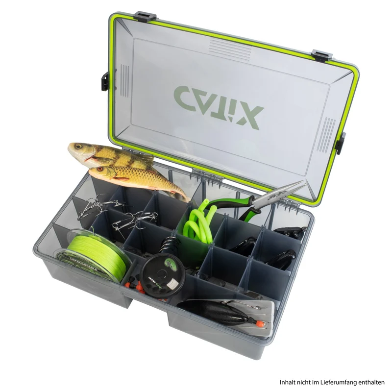 Catix Lure Box Deep | Extra tiefe Angelbox für große Kunstköder & Zubehör