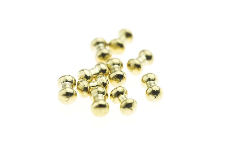 Doppelte Messingaugen – Gold