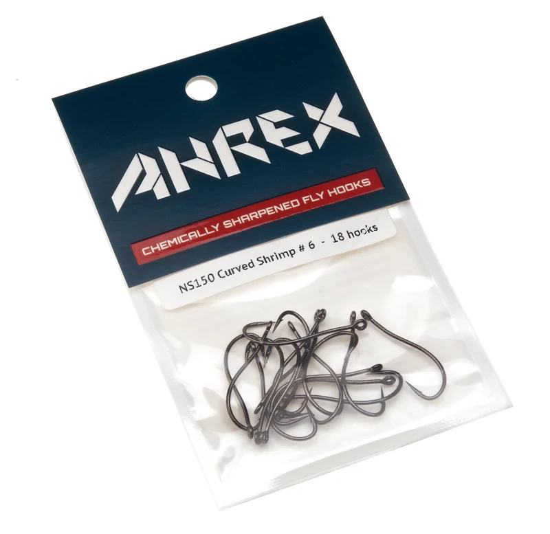 AHREX NS150 Haken - Gebogene Garnelenhaken