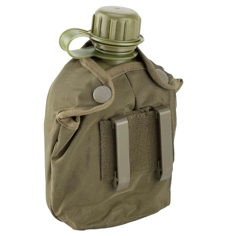 ÖBH Feldflasche mit Becher und Hülle 1 L neuwertig