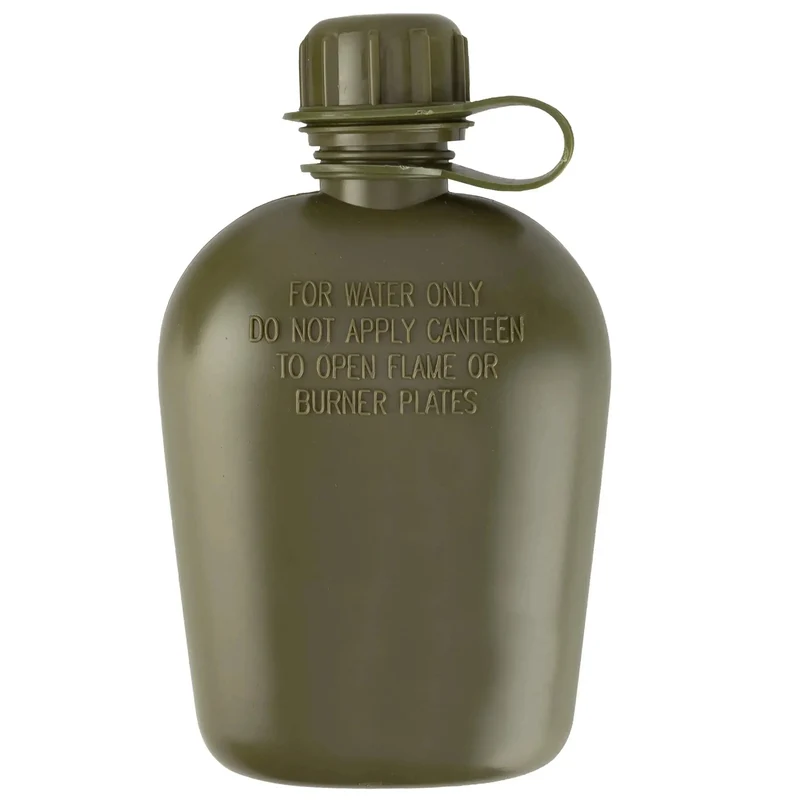 ÖBH Feldflasche mit Becher und Hülle 1 L neuwertig