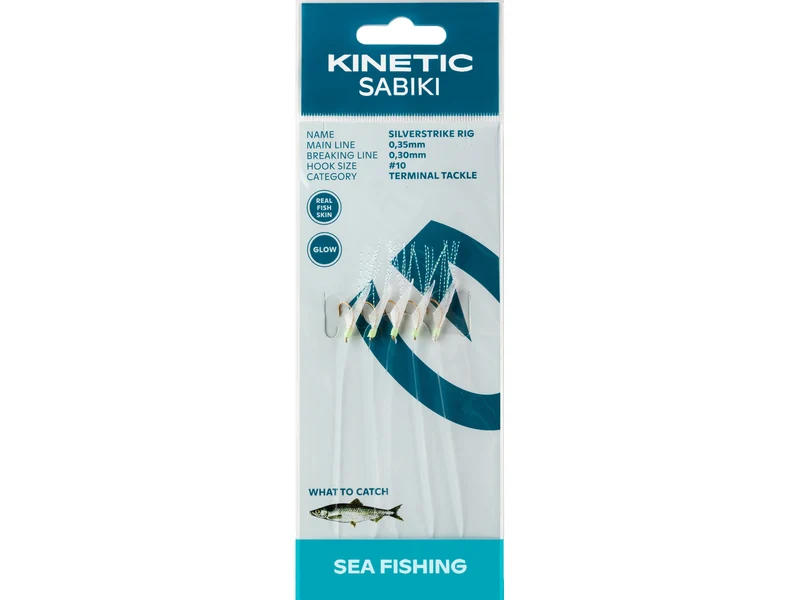 Kinetic Sabiki Silverstrike Rig