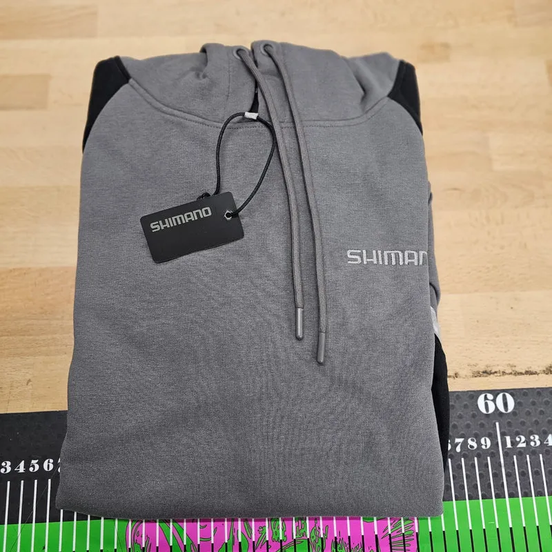 Shimano Wear Pull Over Hoodie Grey + Shimano Cap Black