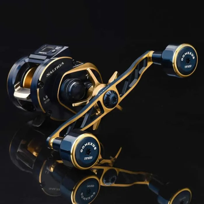 Gomexus Saltiga Baitcasting Handle 130mm Aluminium – Mehr Power & Kontrolle