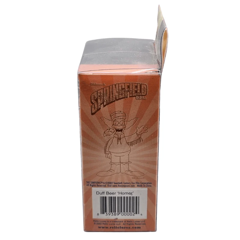 The Simpsons Duff Beer Popper